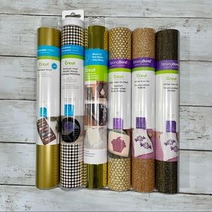 Craft Cricut Vinyl Bundle - Gold Theme